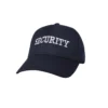 ADJUSTABLE CAP - SILVER SECURITY LOGO -ProGear Outfitters 182 1ses 04 front adjustable cap silver security logo scaled