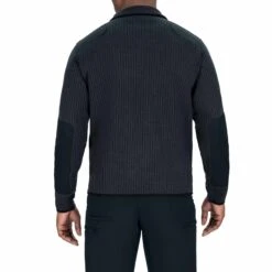 FLEECE-LINED QUARTER ZIP SWEATER -ProGear Outfitters 228 04 back fleece lined quarter zip front sweater 24