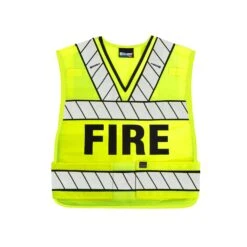 BREAKAWAY SAFETY VEST - FIRE LOGO -ProGear Outfitters 339f 55 flat breakaway safety vest 2023
