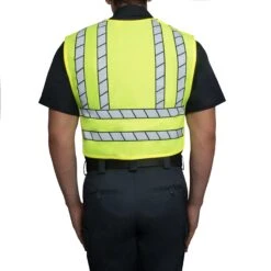 ZIP-FRONT BREAKAWAY SAFETY VEST 8 ZIP-FRONT BREAKAWAY SAFETY VEST -ProGear Outfitters 343 55 back zip front breakaway safety vest new