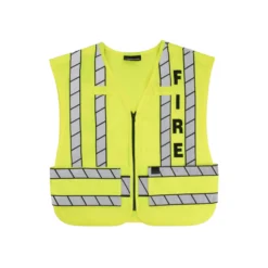ZIP-FRONT BREAKAWAY SAFETY VEST - FIRE LOGO