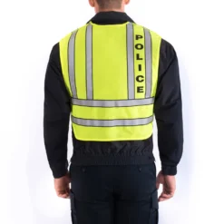 ZIP-FRONT BREAKAWAY SAFETY VEST - POLICE LOGO 8 ZIP-FRONT BREAKAWAY SAFETY VEST - POLICE LOGO -ProGear Outfitters 343p 55 back zip front breakaway safety vest police logo scaled