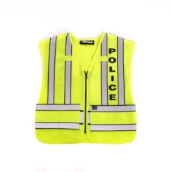 ZIP-FRONT BREAKAWAY SAFETY VEST - POLICE LOGO 9 ZIP-FRONT BREAKAWAY SAFETY VEST - POLICE LOGO -ProGear Outfitters 343p 55 flat zip front breakaway safety vest police logo scaled