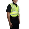 ZIP-FRONT BREAKAWAY SAFETY VEST - POLICE LOGO -ProGear Outfitters 343p 55 front zip front breakaway safety vest police logo scaled