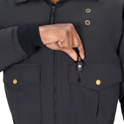 LIGHTWEIGHT B.DRY® JACKET -ProGear Outfitters 6110 1 04 detail1 metro ny bomber jacket 2 scaled