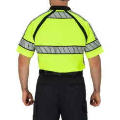 HI-VIS POLO SHIRT -ProGear Outfitters 8137 55 back hi vis polo scaled
