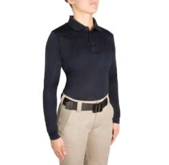 WOMEN'S LONG SLEEVE PERFORMANCE PRO POLO SHIRT 7 WOMEN'S LONG SLEEVE PERFORMANCE PRO POLO SHIRT -ProGear Outfitters 8144w 04 34 front performance pro polo shirt womens
