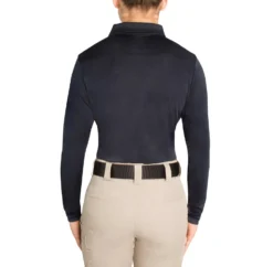 WOMEN'S LONG SLEEVE PERFORMANCE PRO POLO SHIRT -ProGear Outfitters 8144w 04 back performance pro polo shirt womens scaled