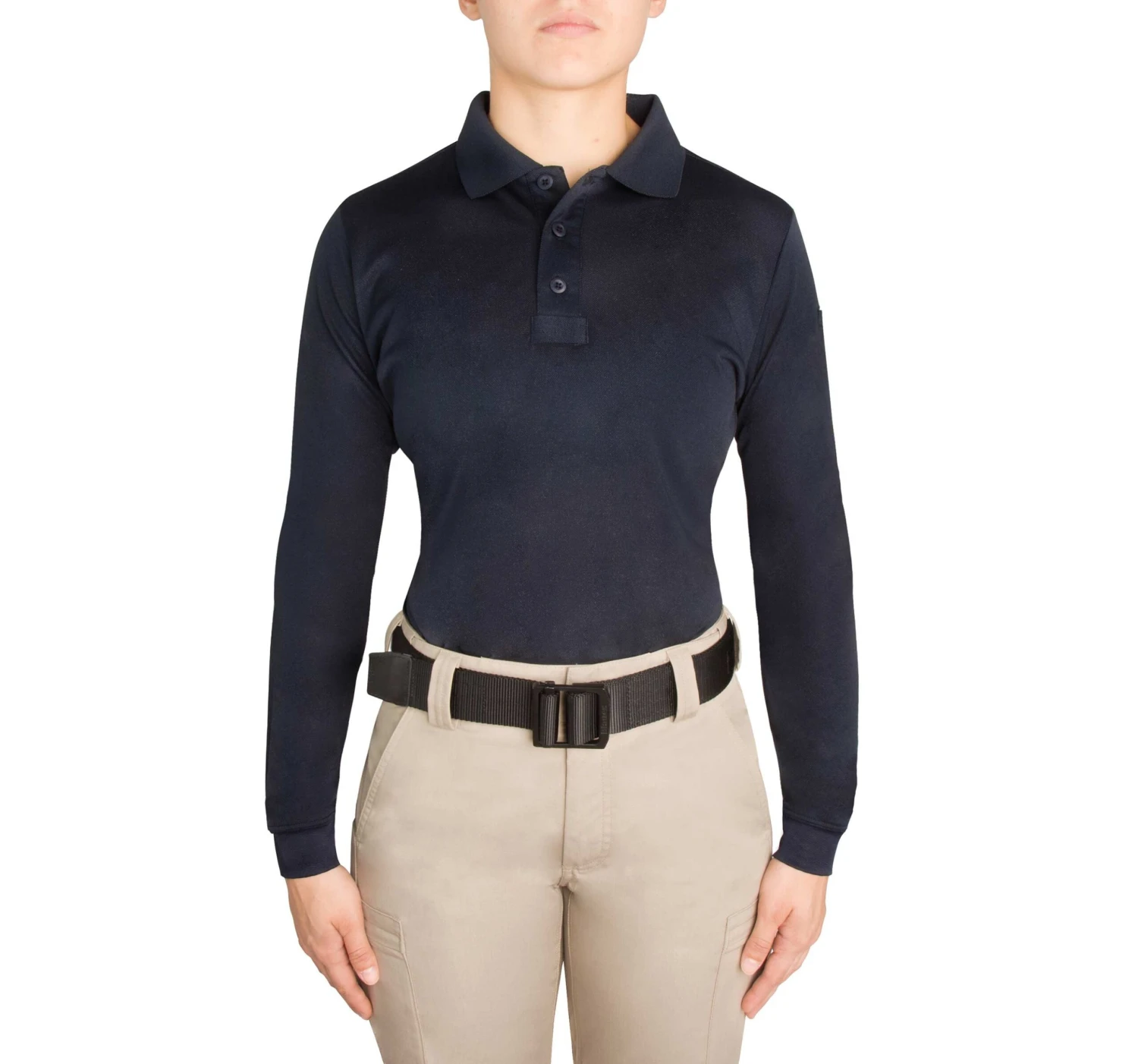 WOMEN'S LONG SLEEVE PERFORMANCE PRO POLO SHIRT 3 WOMEN'S LONG SLEEVE PERFORMANCE PRO POLO SHIRT
