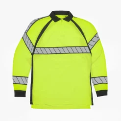LONG SLEEVE HI-VIS POLO SHIRT -ProGear Outfitters 8147 55 flat ls hi vis polo 1 scaled