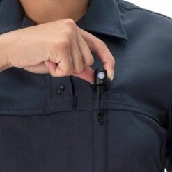 WOMEN'S SHORT SLEEVE POLYESTER ArmorSkin® BASE SHIRT -ProGear Outfitters 8372w 04 detail1 ss polyester base shirt 1