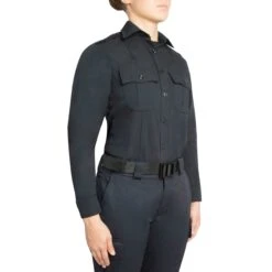 WOMEN'S LONG SLEEVE COTTON SHIRT -ProGear Outfitters 8431w 04 34 front cotton shirt womens