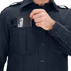 LONG SLEEVE ZIPPERED POLYESTER SHIRT -ProGear Outfitters 8600 z 04 detail1 ls zippered polyester shirt scaled