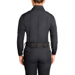 WOMEN'S LONG SLEEVE ZIPPERED POLYESTER SHIRT -ProGear Outfitters 8600w z 04 back zippered polyester shirt womens scaled