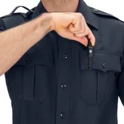 SHORT SLEEVE ZIPPERED POLYESTER SHIRT -ProGear Outfitters 8610 z 04 detail2 ss zippered polyester shirt 1 scaled