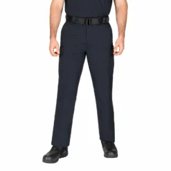 SIDE-POCKET POLYESTER PANTS